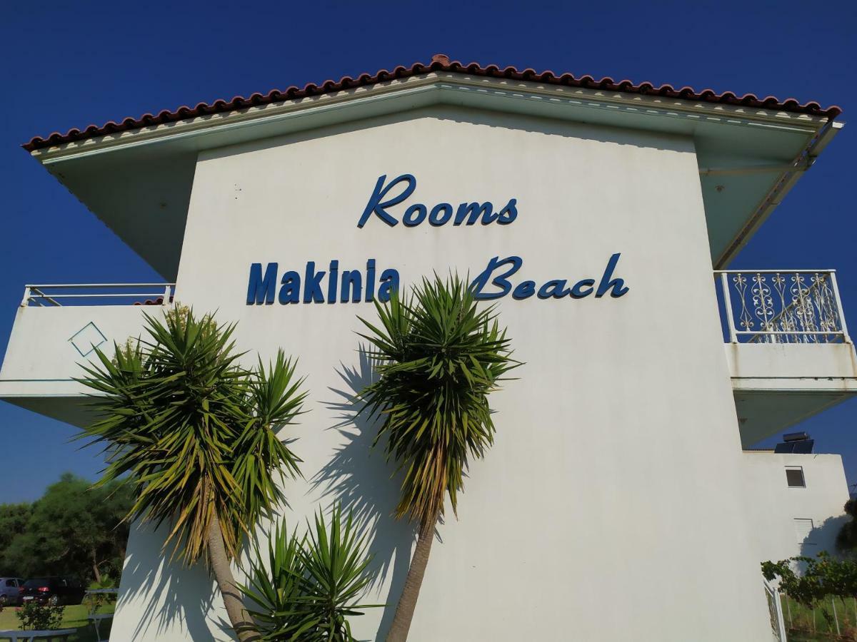 Makinia Beach Nafpaktos Exterior foto